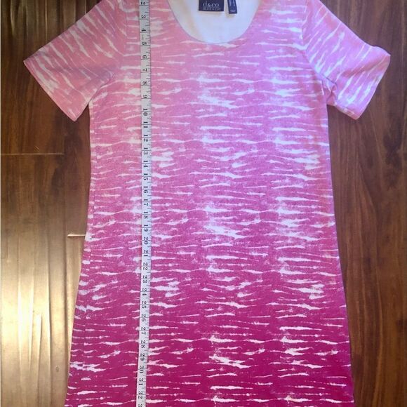 Denim & Company Pink Sunset (Ombré) Beach Dress size S - Picture 4 of 16